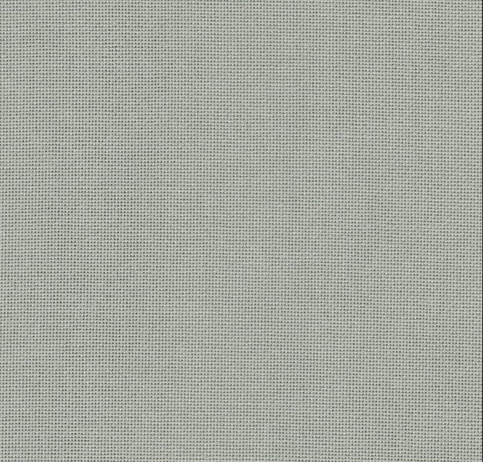 Precut Zweigart Lugana 25 count fabric in Moss Green, measuring 48x68 cm, ideal for embroidery projects.