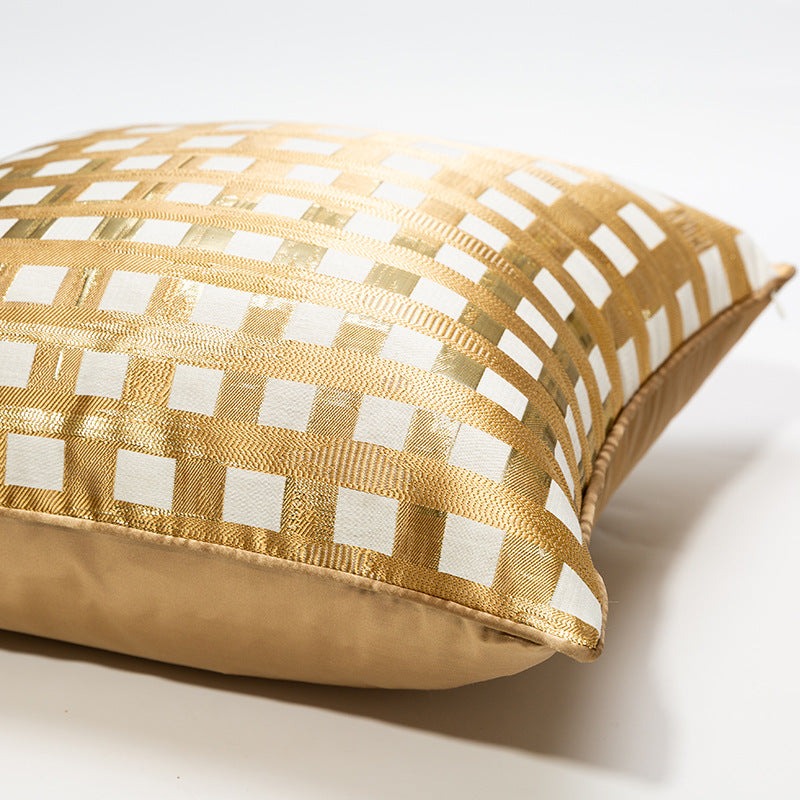 Designer Cushion Cover in Style 36, 18x18 inches, showcasing elegant design and available color variations.