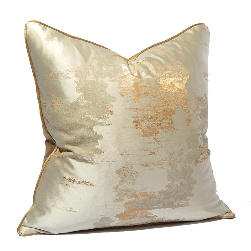 Designer Cushion Cover in Style 8, 18x18 inches, showcasing vibrant colors and elegant design suitable for various room settings.