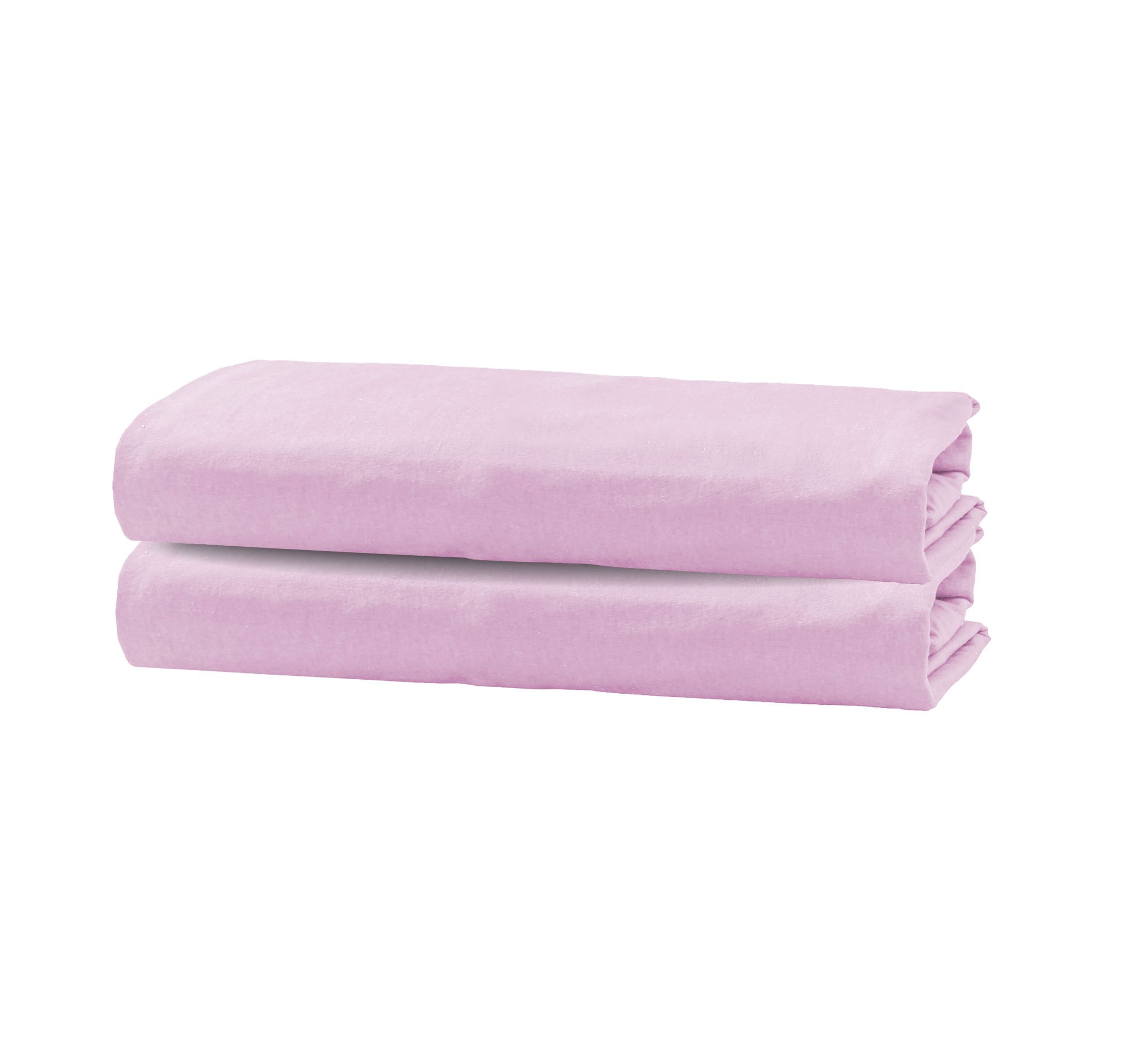 Flannel fleece crib sheet in soft cotton fabric, featuring a plush texture and all-round elastic hem for a perfect fit.