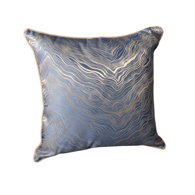 High Precision Jacquard Silk Cushion Covers in elegant endless pattern, 18x18 inches, perfect for home decor.