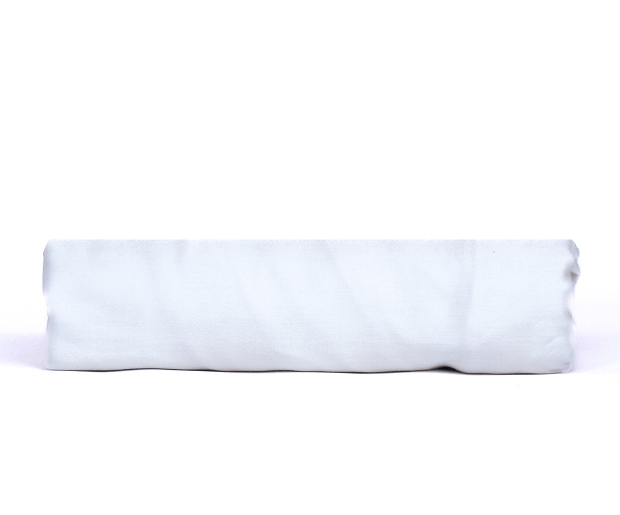 Silky Satin Fitted Sheet made from 100% long-pile cotton, showcasing its smooth texture and deep color.