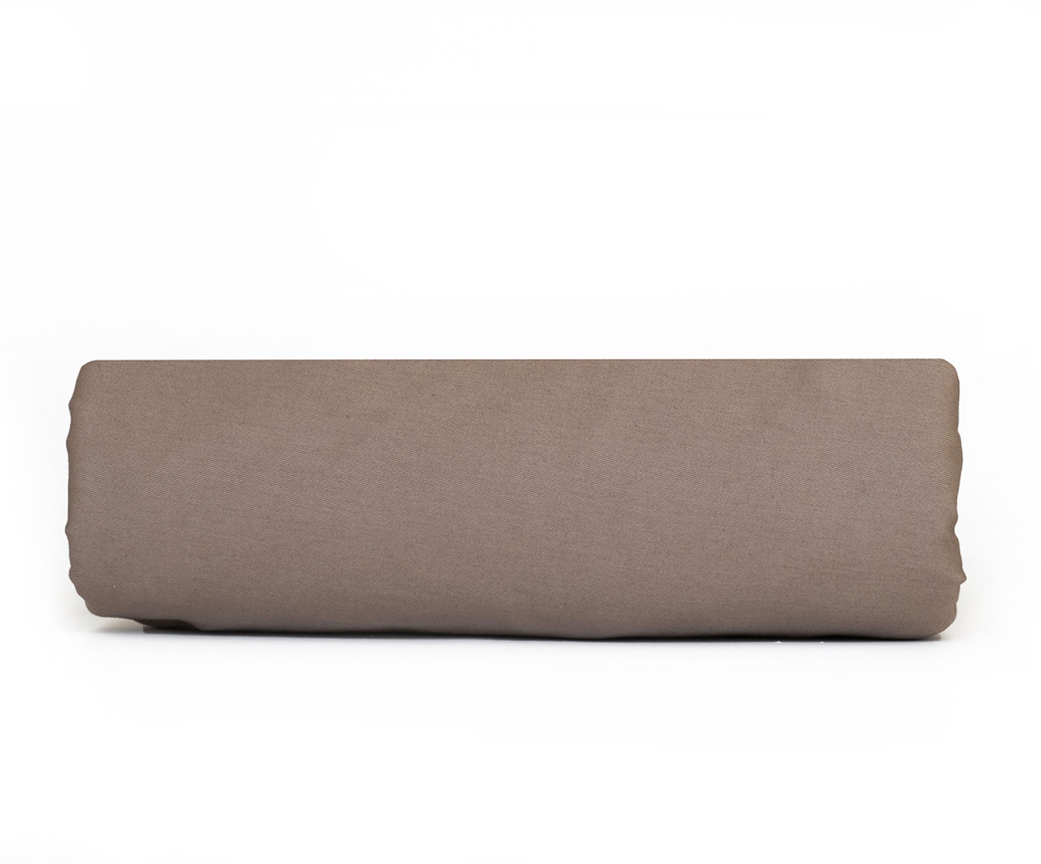 A Twill Fitted Sheet showcasing its durable twill weave and non-slip rubber backing, available in various colors.