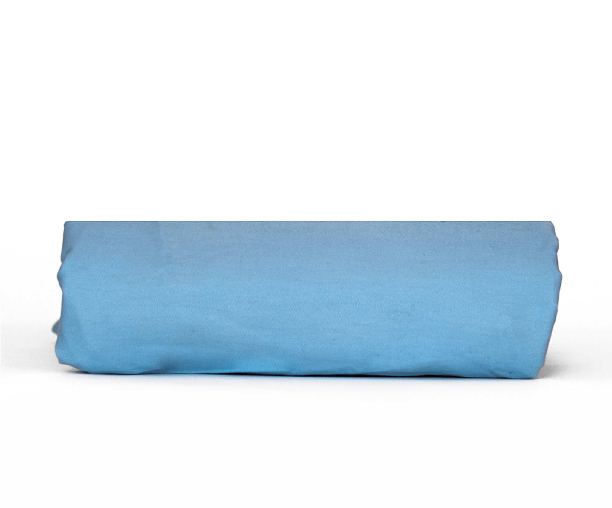 A Twill Fitted Sheet showcasing its durable twill weave and non-slip rubber backing, available in various colors.