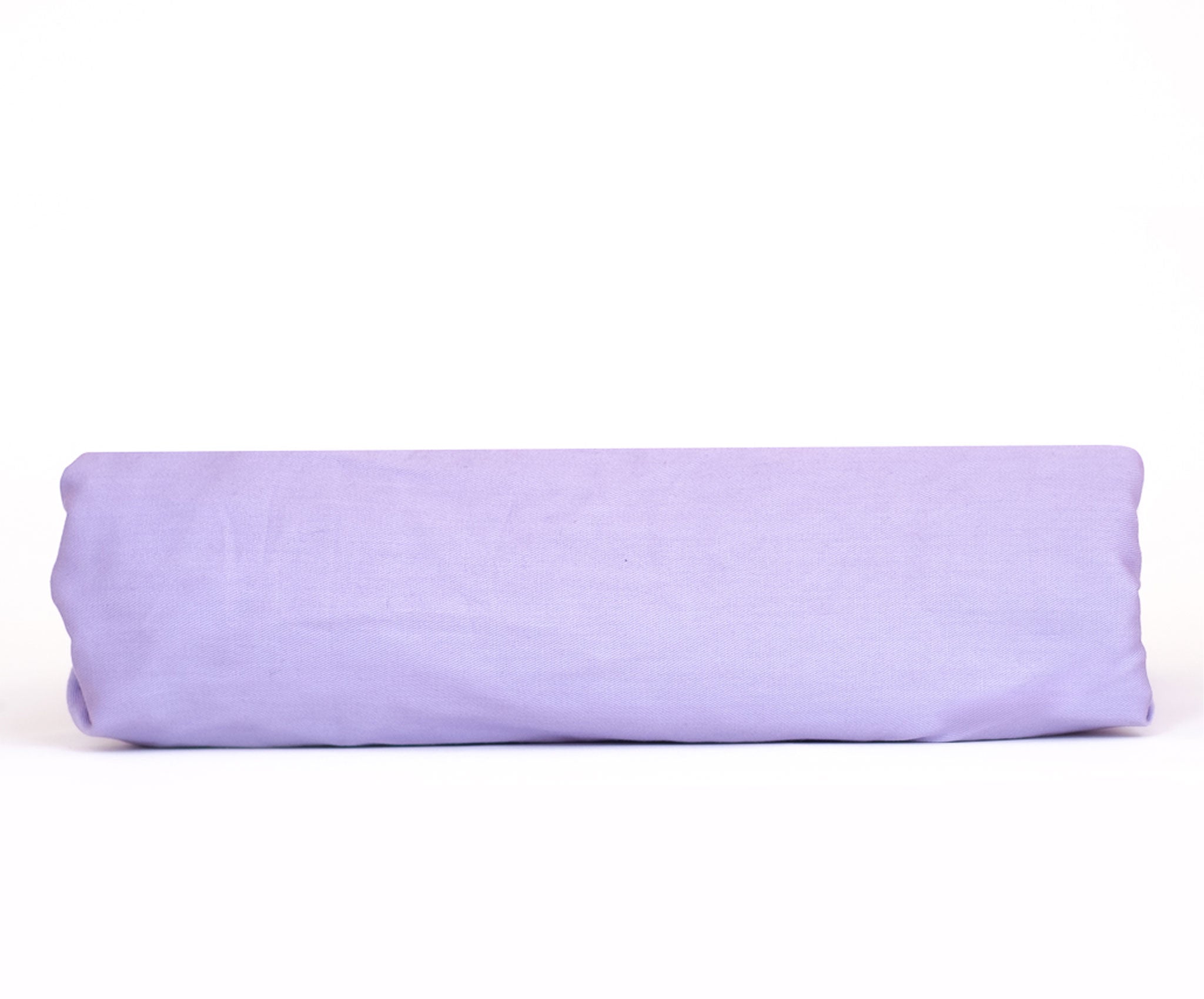 A Twill Fitted Sheet showcasing its durable twill weave and non-slip rubber backing, available in various colors.