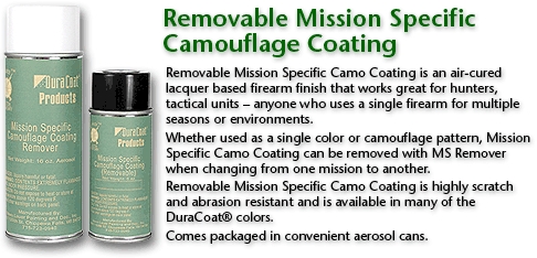 Aerosol cans of camo coating.