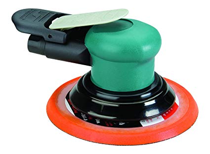 Pneumatic orbital sander tool