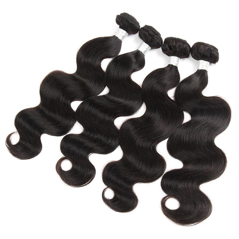 Luxurious 10A Mink Body Wave hair extensions in various textures, showcasing their natural wave and quality.