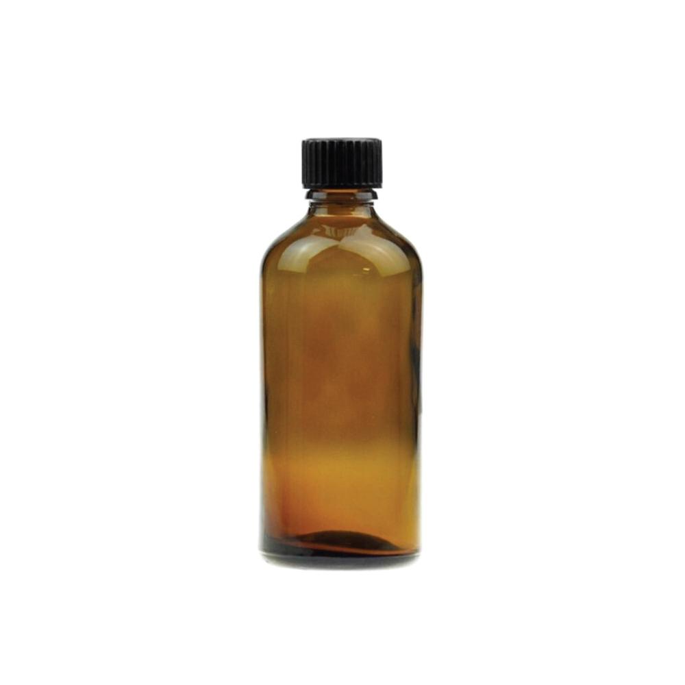 100ml Fulvic Humic Liquid Concentrate in an amber glass bottle with a Euro drop dispenser, showcasing its natural and organic qualities.