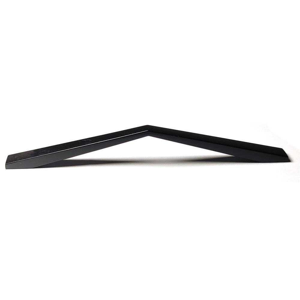 160MM Black Zinc Alloy Kitchen Cabinet Drawer Handle Pulls with sleek modern design and laser edging.