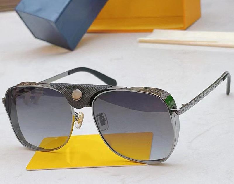 2021 Newest Arrivals Designer Sunglasses featuring a stylish square frameless design with mixed color lenses, suitable for men and women.