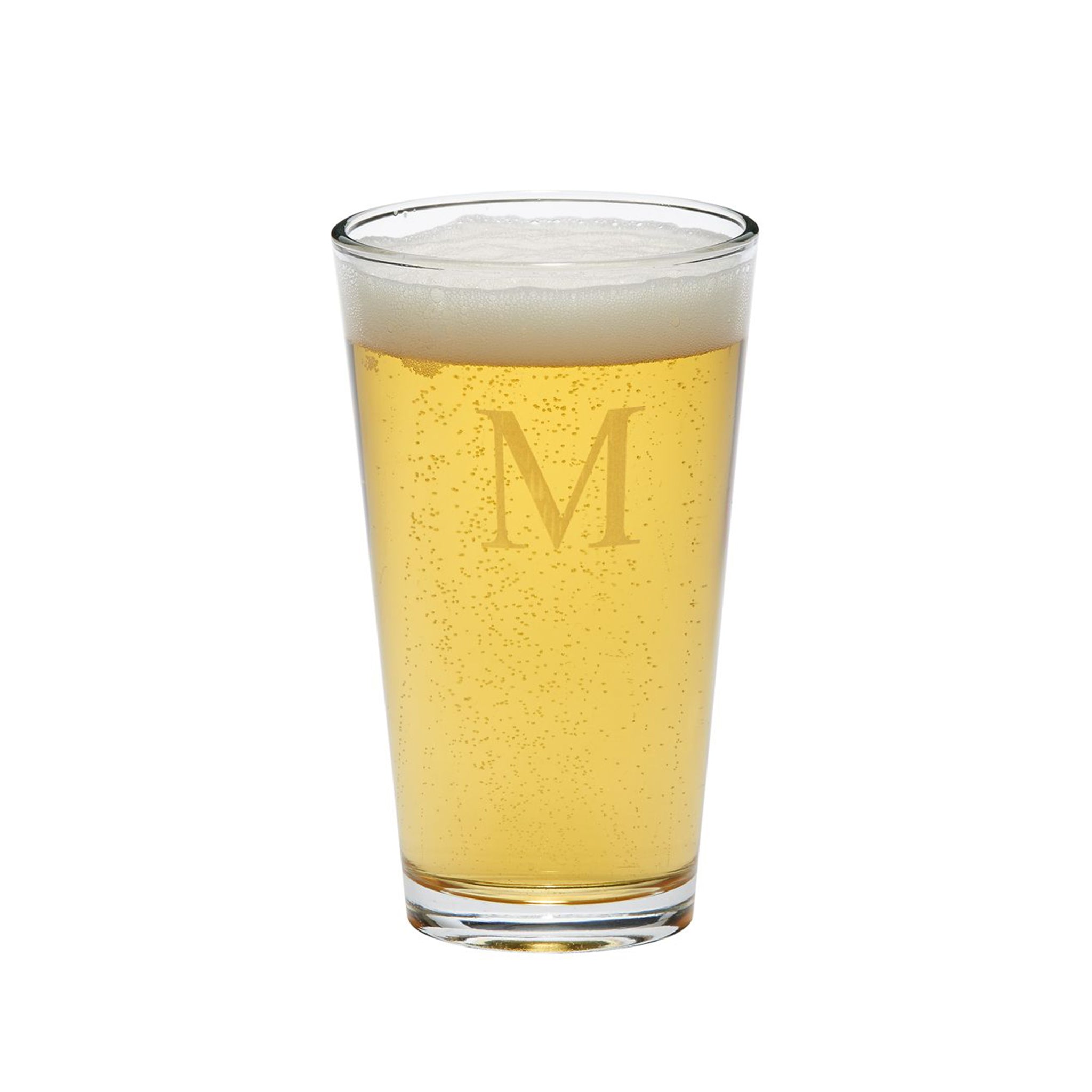 Set of 24 clear pint glasses, each 6 inches tall, designed for serving 16 oz beverages, ideal for home brewers and bars.