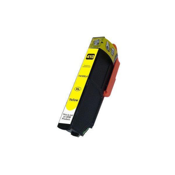 410XL Yellow Compatible Inkjet Cartridge with vibrant yellow ink for high-quality printing.