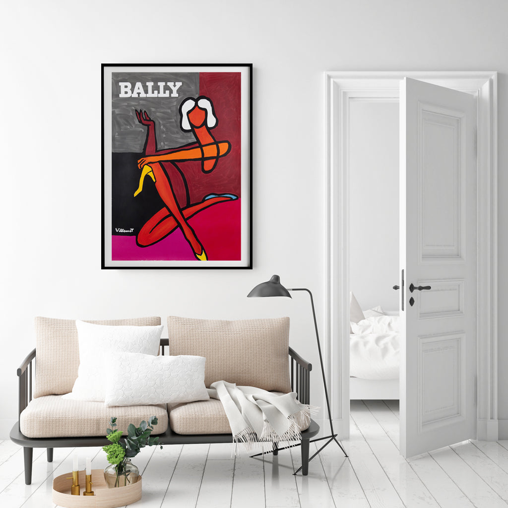 50cmx70cm Fashion Woman Canvas Wall Art in a black frame, showcasing elegant design and premium quality.