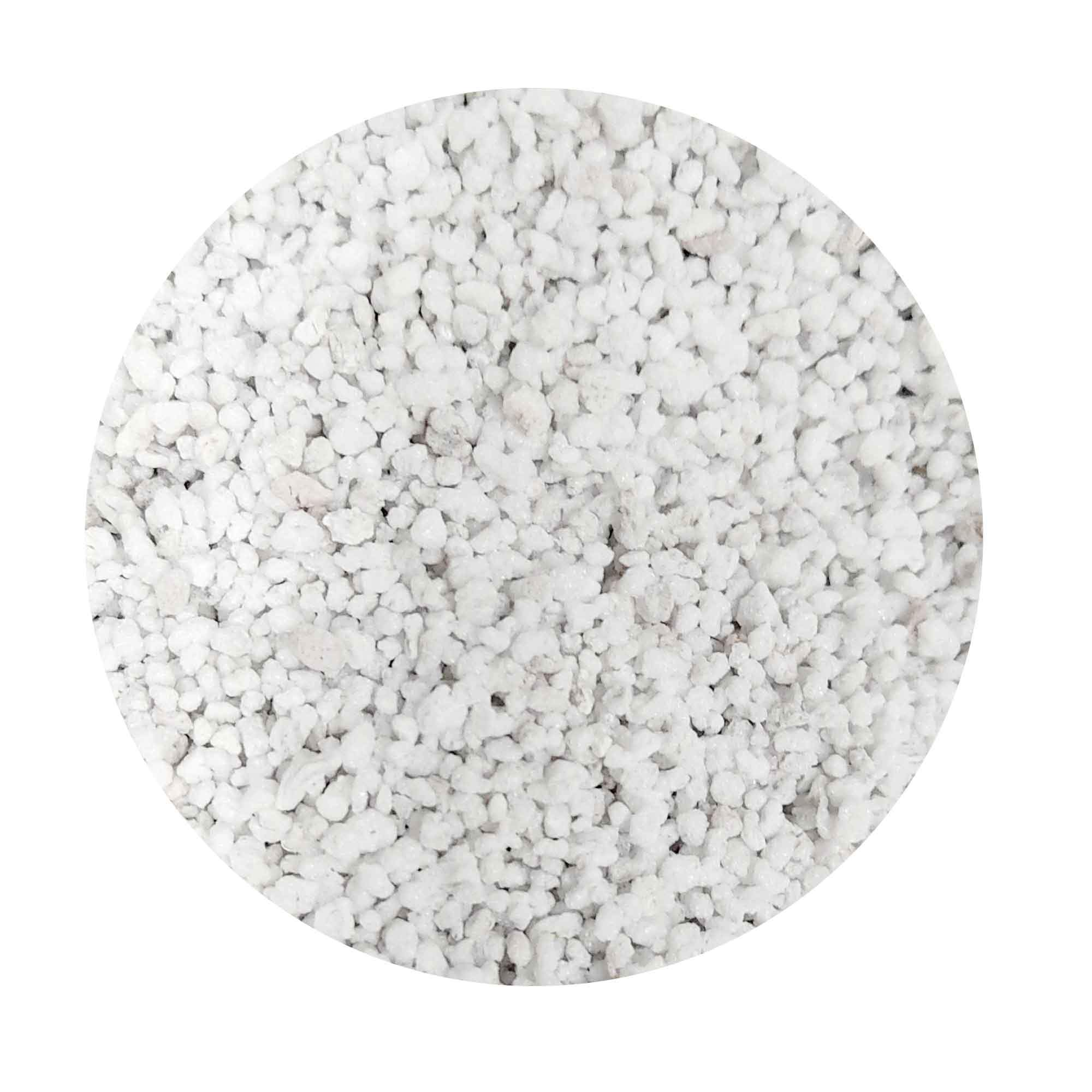 50L bag of premium perlite medium for plant growth, showcasing its lightweight and aerated texture, ideal for improving soil drainage.