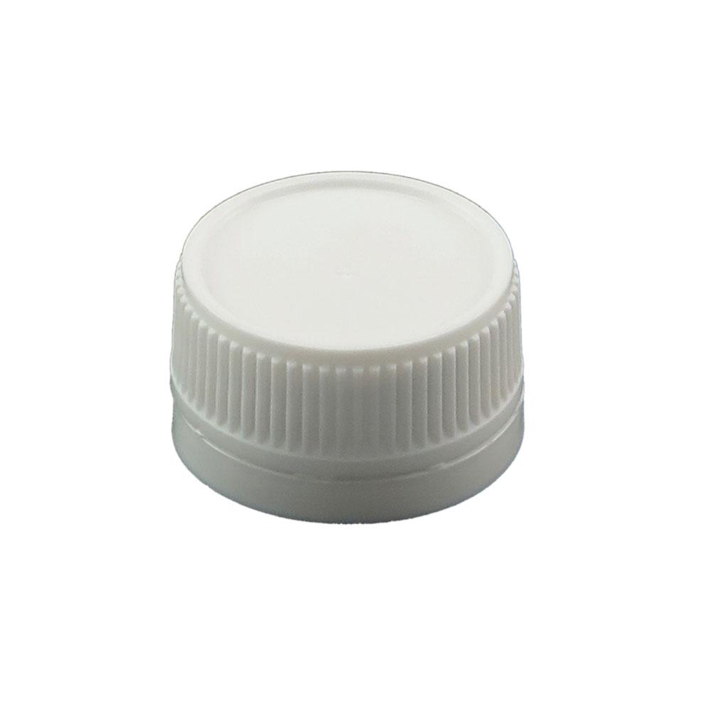 5L white HDPE plastic bottle with tamper evident screw cap, ideal for storing thick liquids safely.