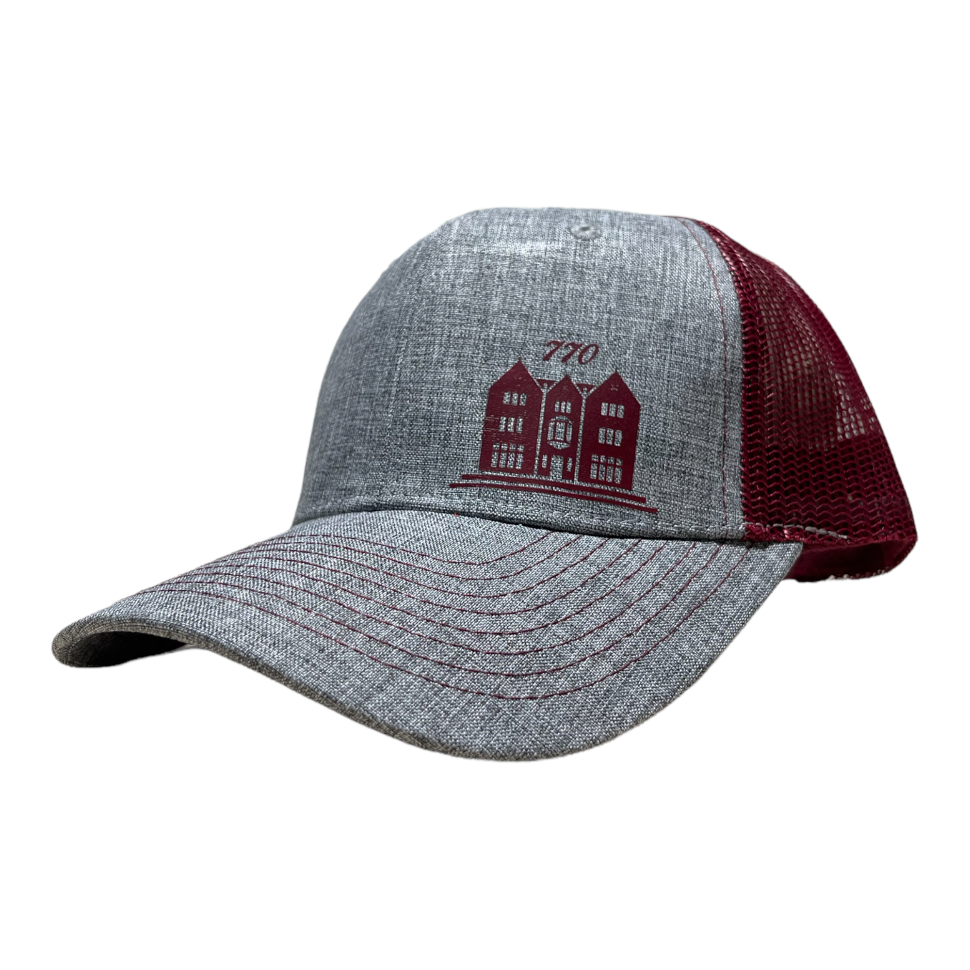 770 mesh cap Chabad hat featuring breathable mesh fabric and stylish design, suitable for community events.