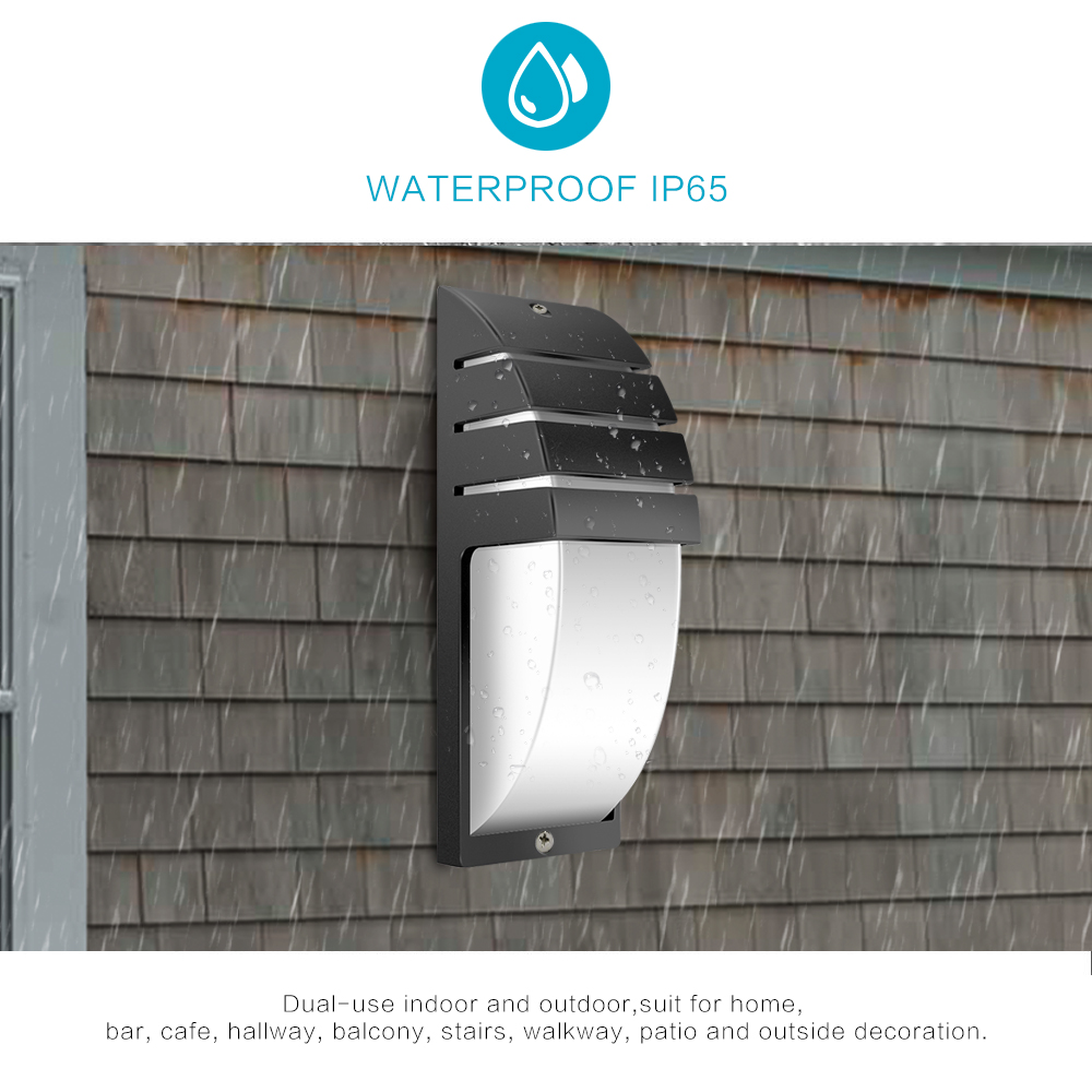 Outdoor waterproof wall light.