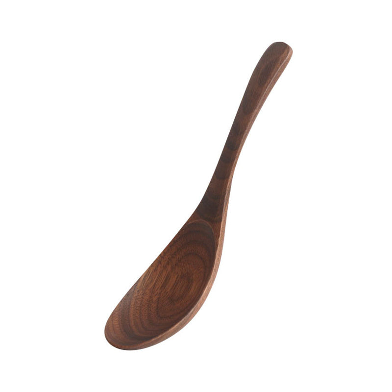 A beautifully crafted Acacia Wood Bowl with a shallow mouth design, showcasing its natural wood grain and elegant finish, perfect for salads and tableware.