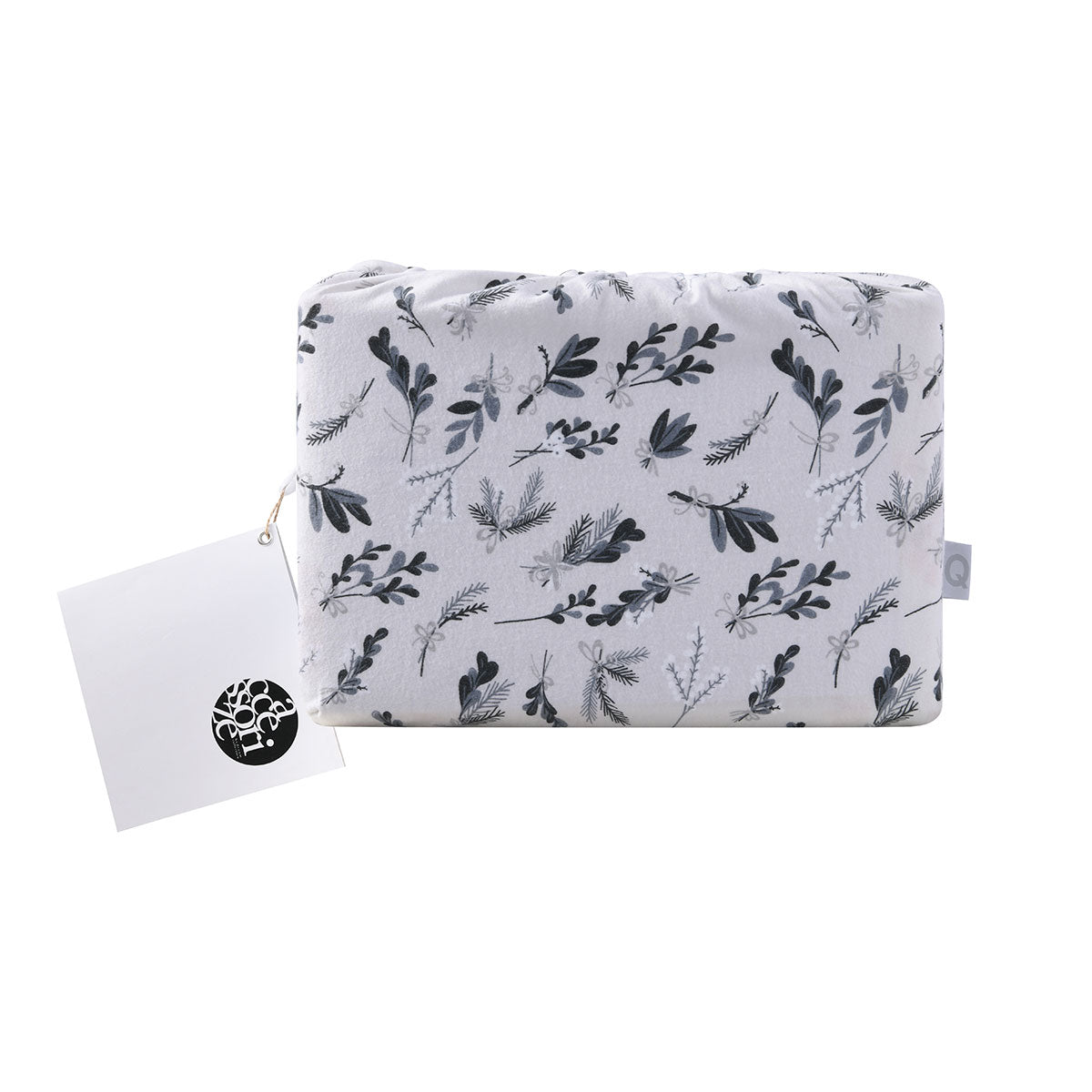 Accessorize Cotton Flannelette Sheet Set Botanical featuring floral patterns in soft cotton fabric, ideal for winter bedding.