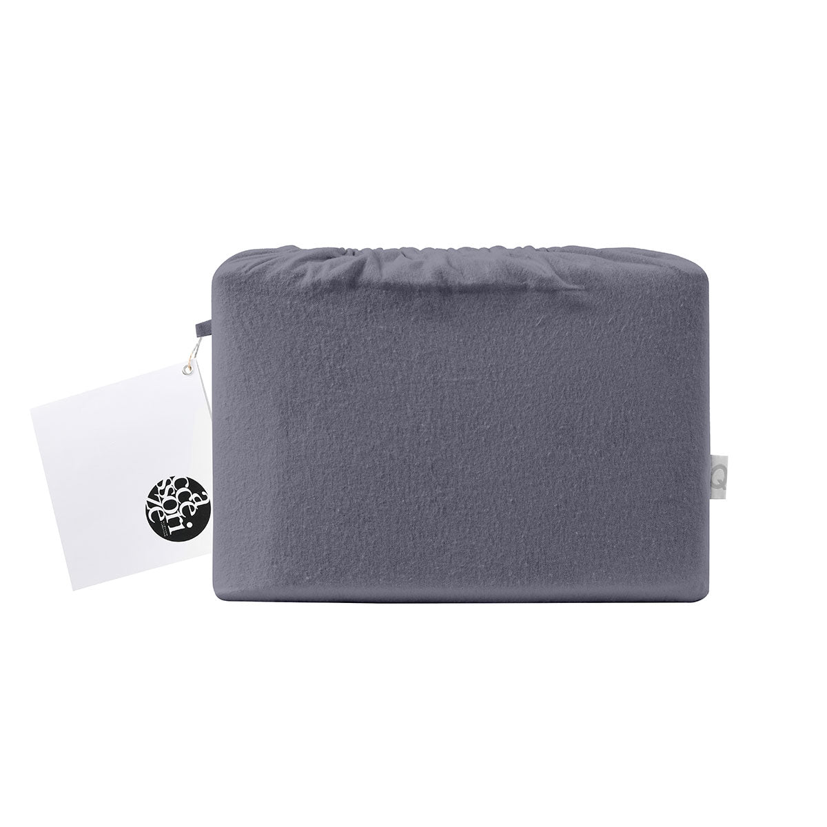 Accessorize Cotton Flannelette Sheet Set in Grey, featuring a flat sheet, fitted sheet, and two pillowcases, perfect for winter comfort.