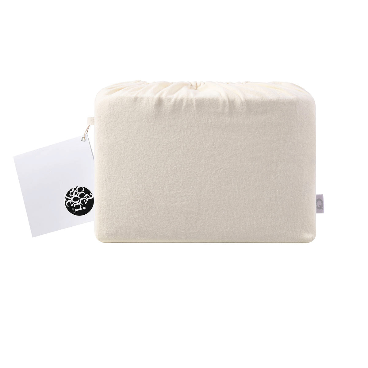 Accessorize Cotton Flannelette Sheet Set in Ivory, featuring a flat sheet, fitted sheet, and two pillowcases, perfect for winter comfort.