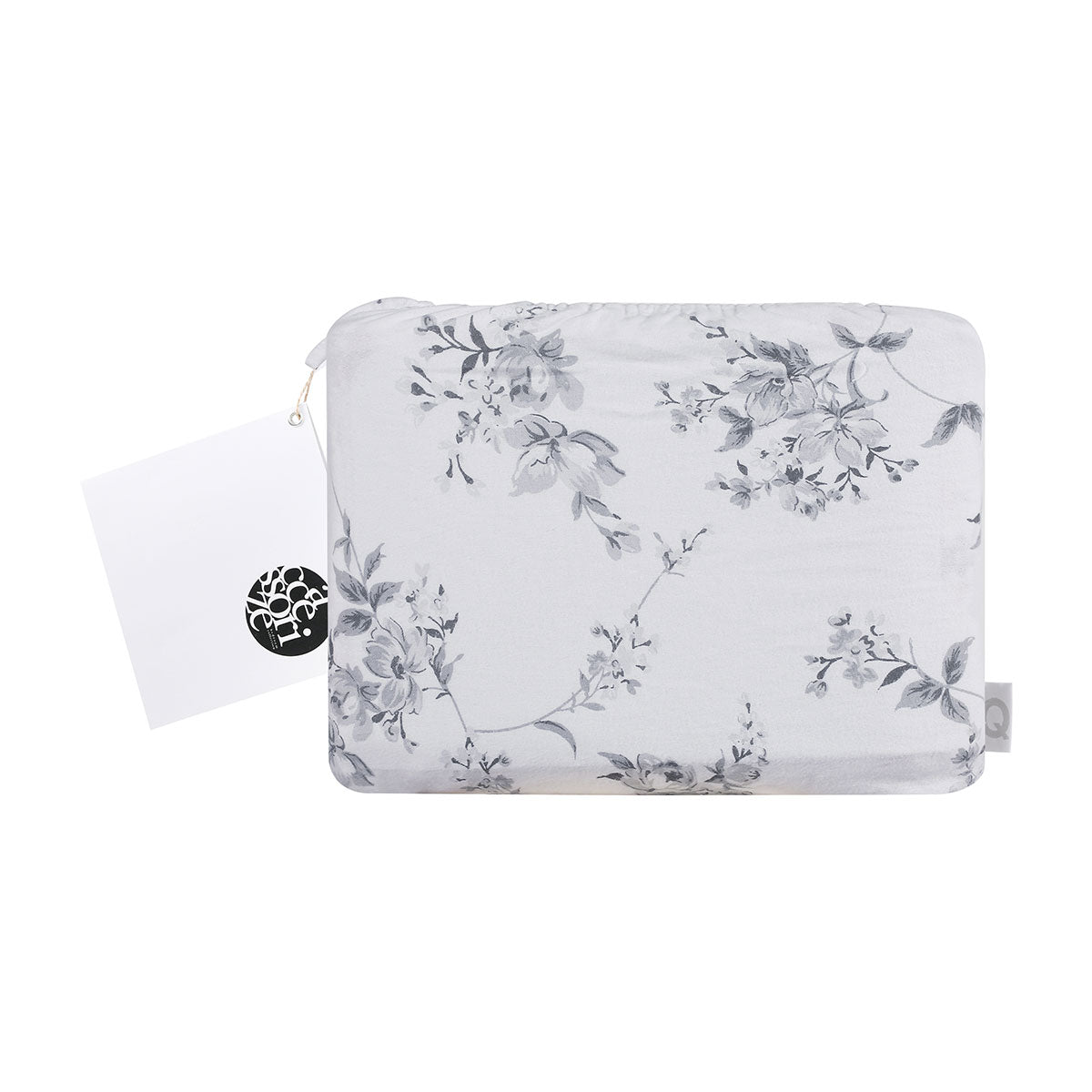 Accessorize Cotton Flannelette Sheet Set Sylvan Rose featuring floral design, flat sheet, fitted sheet, and pillowcase in soft cotton fabric.