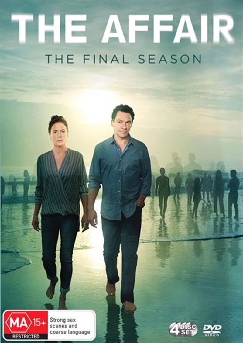 DVD cover of Affair - Season 5 featuring the main characters in a dramatic pose, symbolizing love and betrayal.