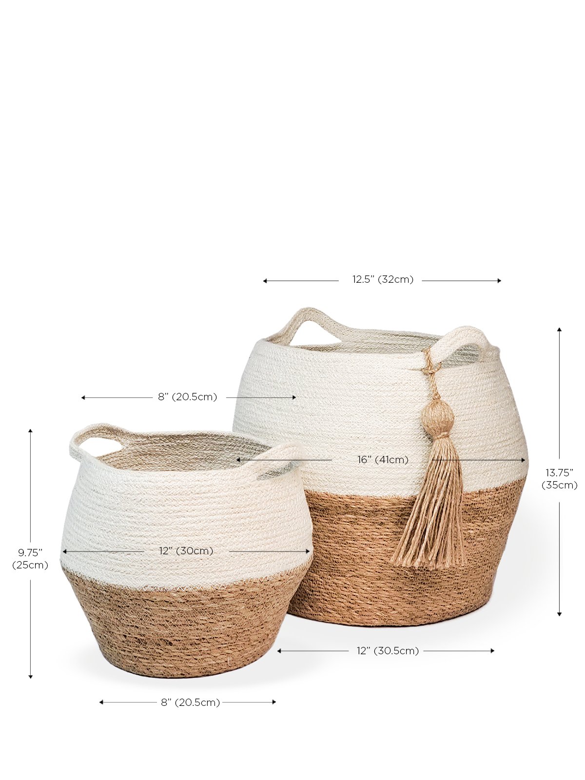 Agora Jar Basket made from natural jute, showcasing its unique handcrafted design and earthy tones.