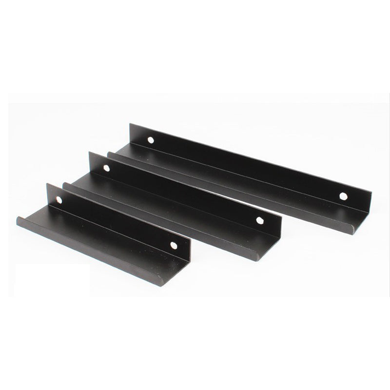 Sleek aluminum kitchen cabinet bar handles with modern design and laser edging, ideal for contemporary kitchens.