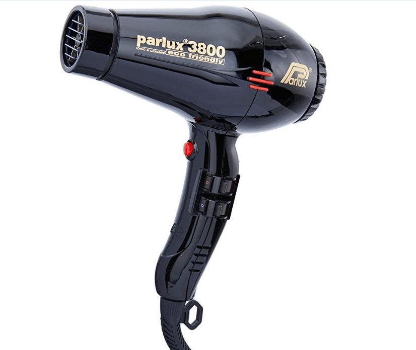 Professional Salon Tools 3800 hair dryer in black, showcasing its sleek design and advanced features.