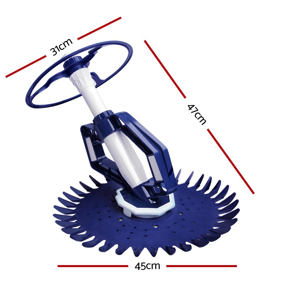 Aquabuddy 10m Automatic Pool Cleaner with hose, designed for efficient pool cleaning.