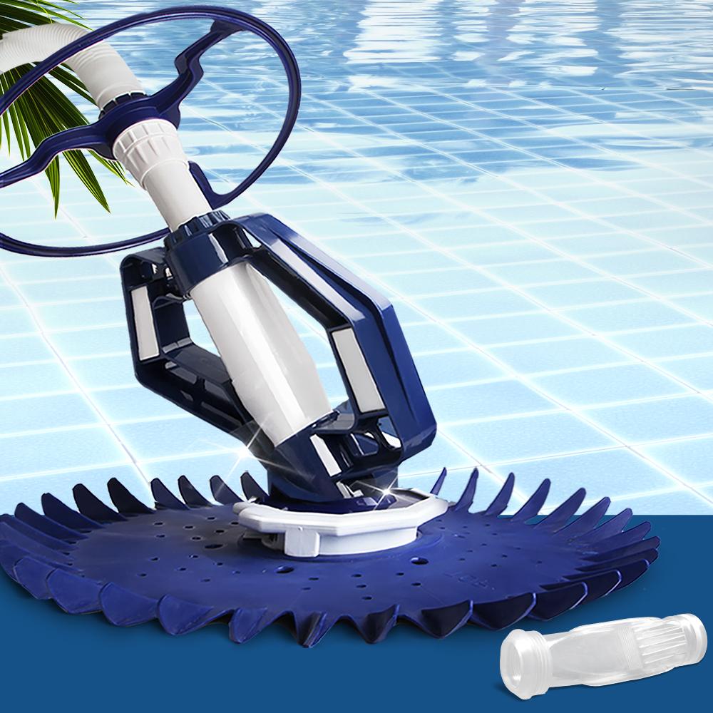 Aquabuddy 10m Automatic Pool Cleaner with hose, designed for efficient pool cleaning.