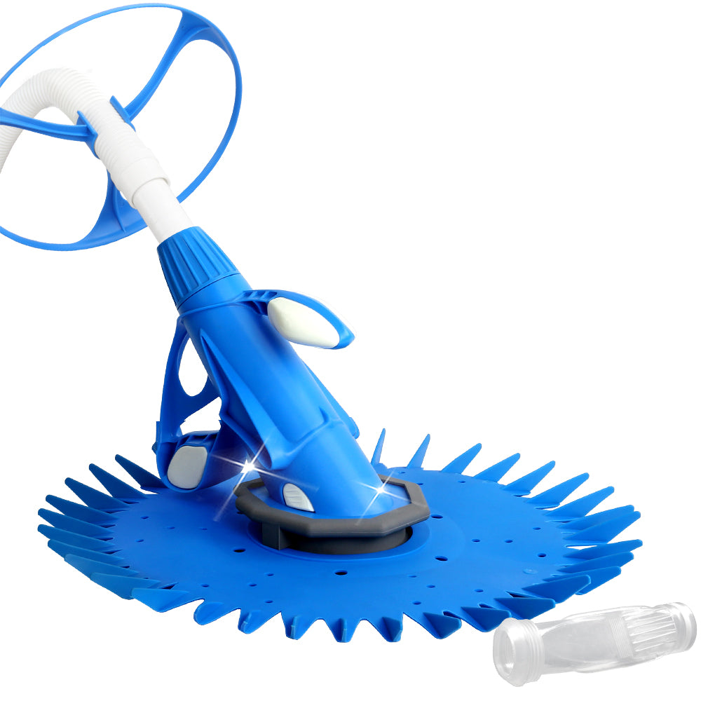 Aquabuddy Pool Cleaner Automatic Floor Climb Wall Vacuum with 10m hose, designed for efficient pool cleaning.