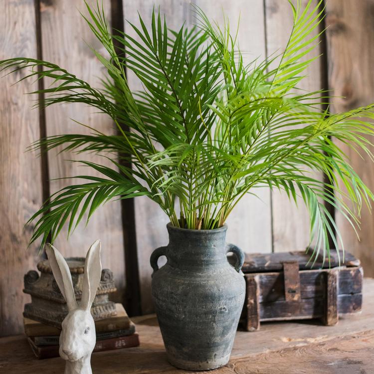 Artificial Faux Kwai Leaf Bundle Stem in vibrant green, showcasing realistic leaves and stems, perfect for home decor.