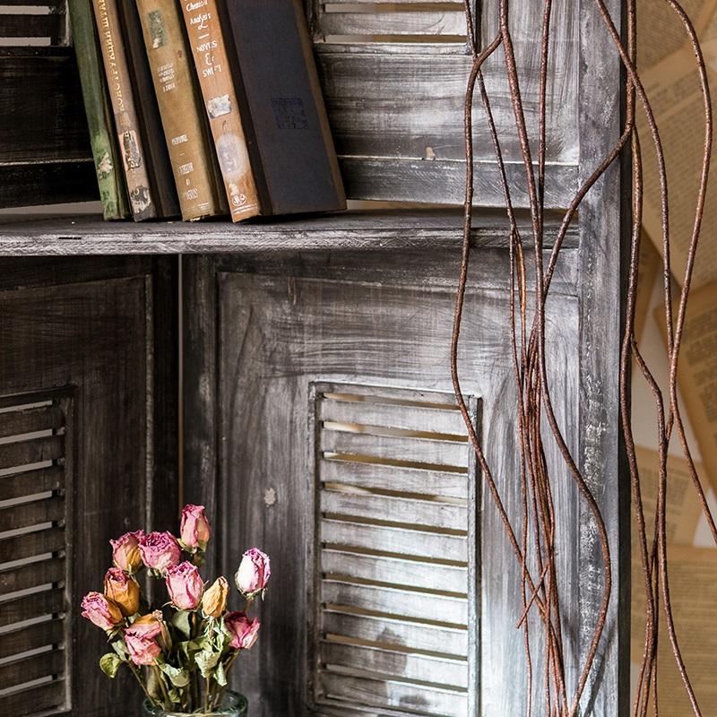 A bundle of 65-inch long artificial hanging willow branches in a natural brown color, showcasing realistic leaves and a lifelike appearance.