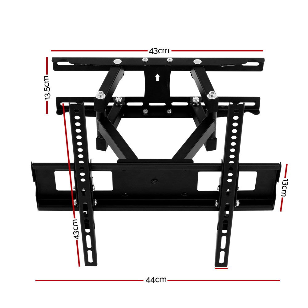 Artiss TV Wall Mount Bracket showcasing its slim design and adjustable features for 23 to 55 inch TVs.