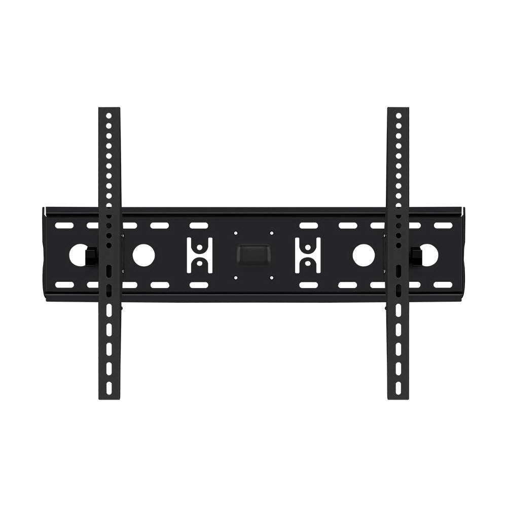 Artiss Wall Mounted TV Bracket in black, designed for TVs from 32 to 70 inches with tilting feature and safety bolt lock.