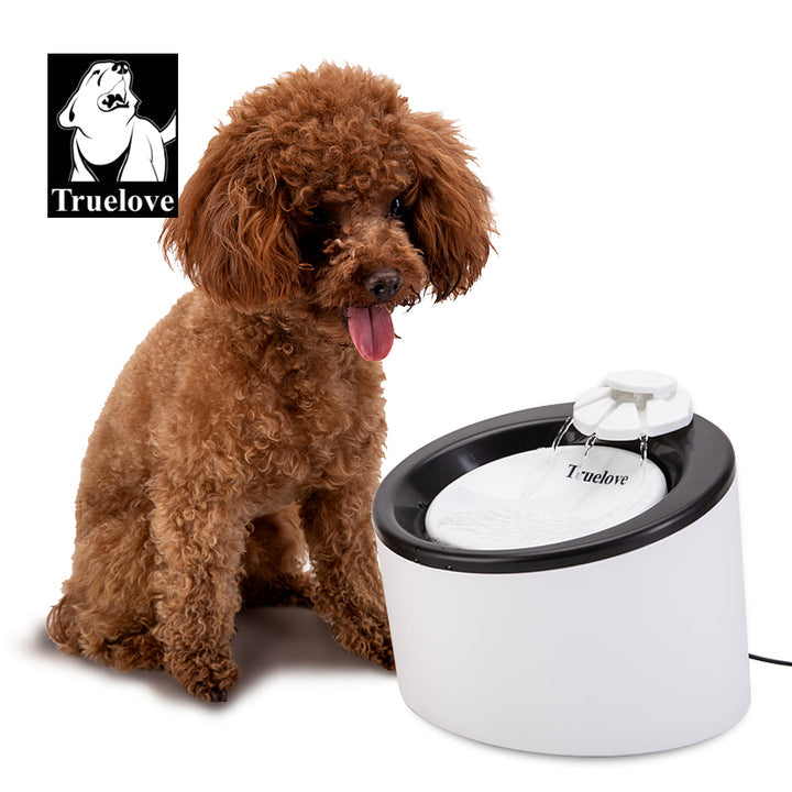 Automatic Water Dispenser WD T1 with a sleek design, featuring a water bowl and activated carbon filter for pets.