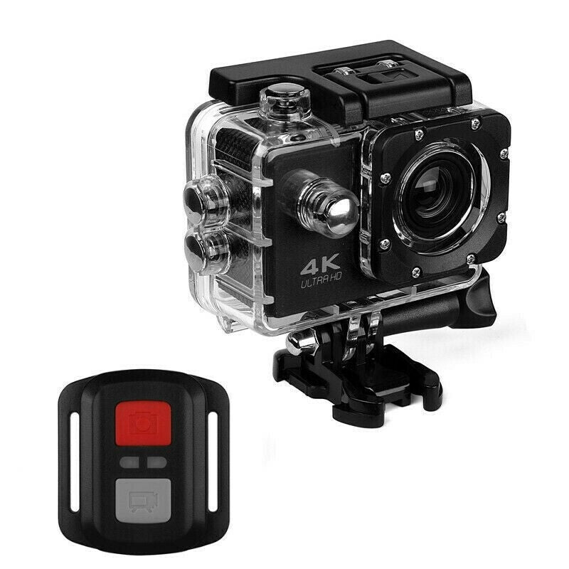 BDI New Action Camera 4K wifi sports DV Cam with waterproof shell, ideal for outdoor and underwater activities.