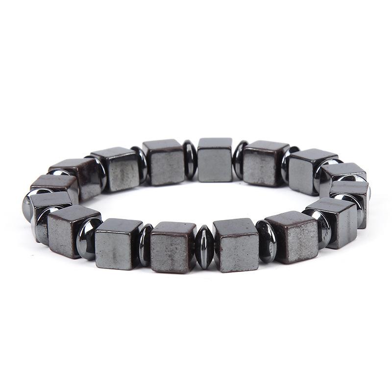 A stylish beaded bracelet featuring unique tiger head skull beads, designed for men, showcasing intricate craftsmanship and bold design.