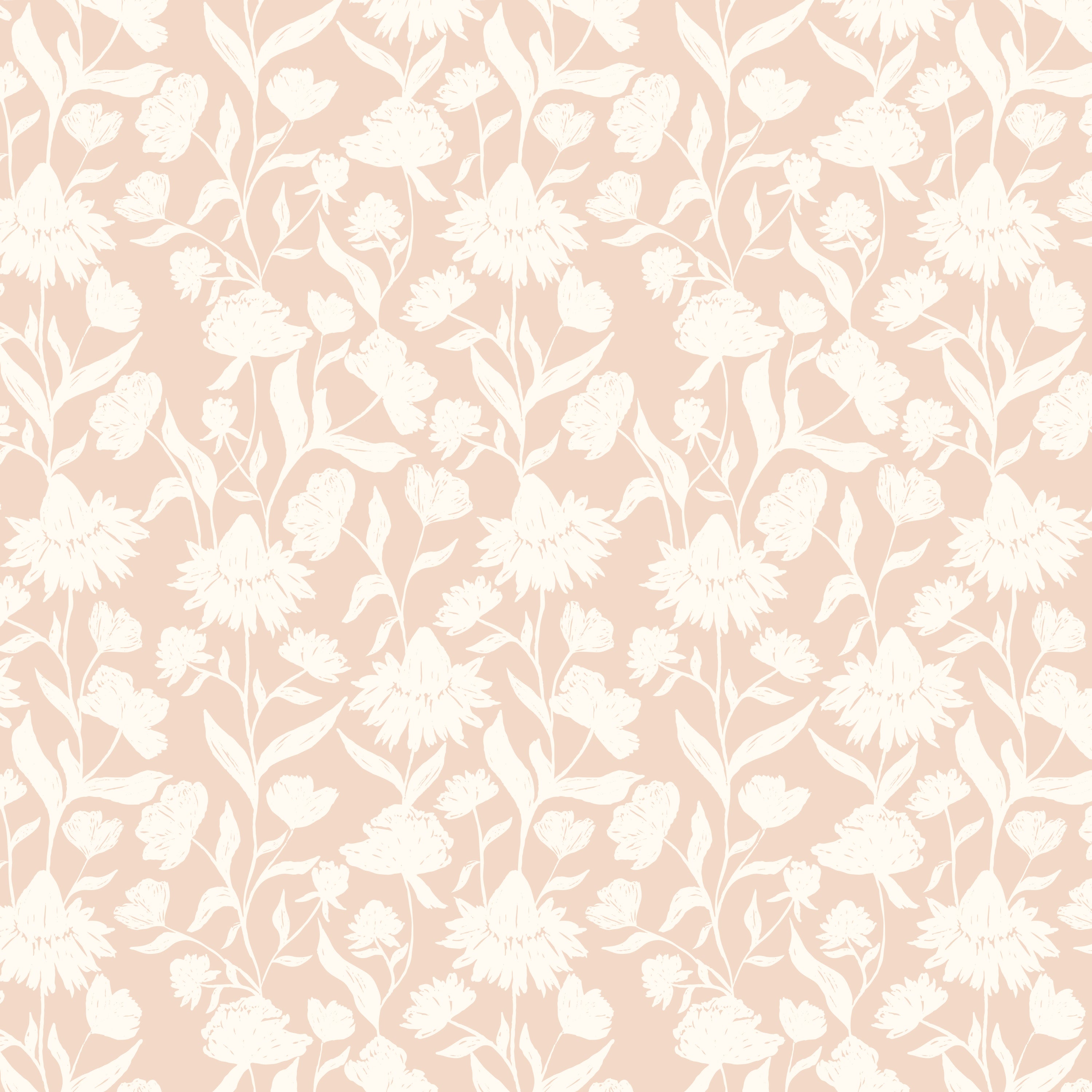 Belle Wallpaper in Blush color featuring a modern design, perfect for home decor.