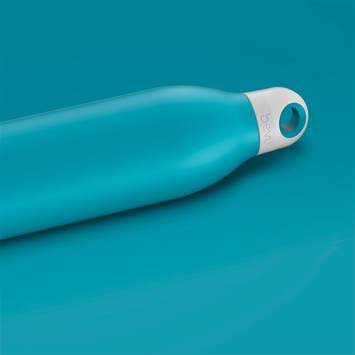 Bevu® DUO Insulated Bottle in Teal, 550ml, showcasing its sleek design and double vacuum insulation.