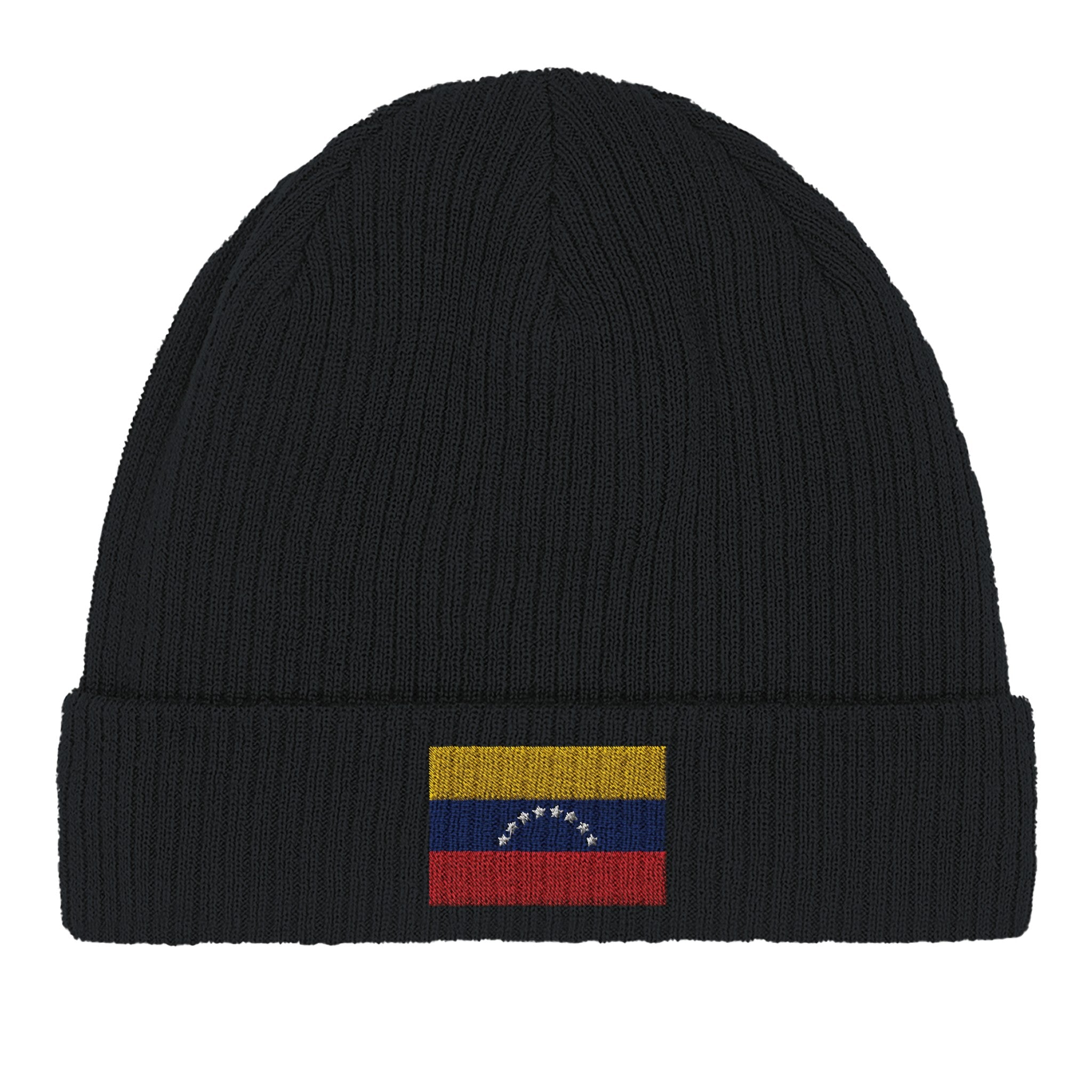 Bonnet en coton biologique avec le drapeau du Venezuela, léger et confortable, parfait pour toutes les occasions.