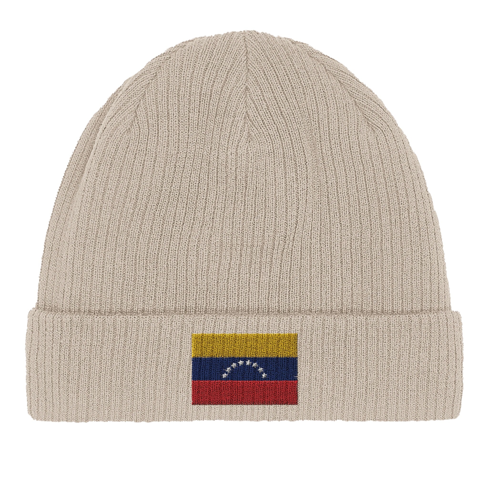 Bonnet en coton biologique avec le drapeau du Venezuela, léger et confortable, parfait pour toutes les occasions.