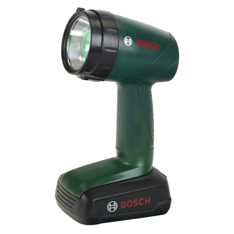 Bosch Lamp Rotating Flash Torch with multi-colour lights, designed for kids, featuring adjustable lamp section and dial for color selection.