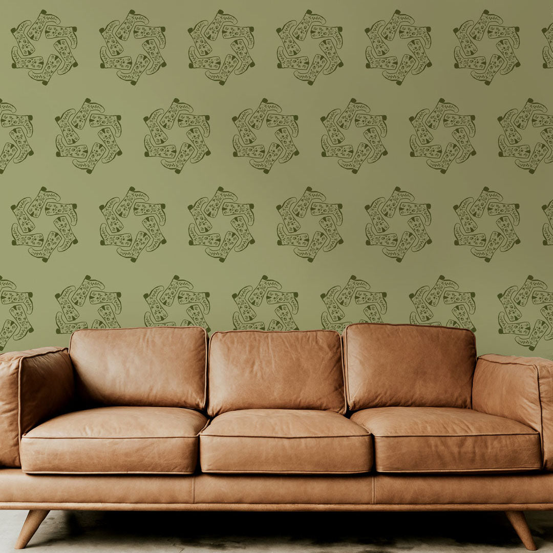 Boots Summer Wallpaper featuring vibrant colors and modern design, perfect for home decor.