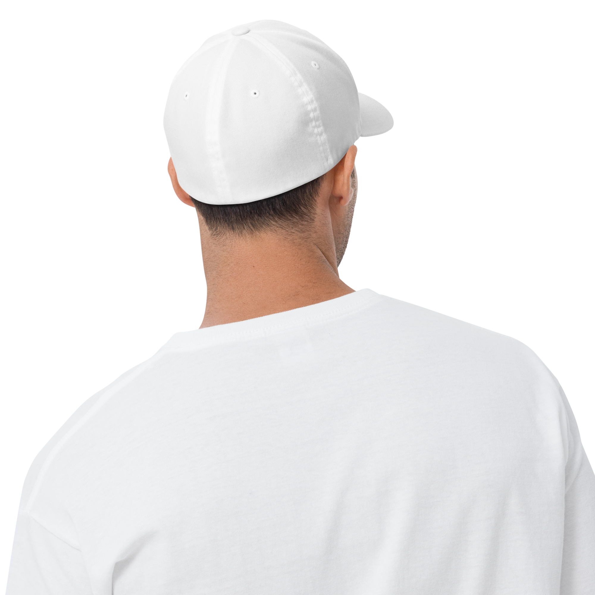 BBQ Pic Baseball Cap featuring a structured design, elastic stretch band, and silver undervisor, perfect for outdoor events.