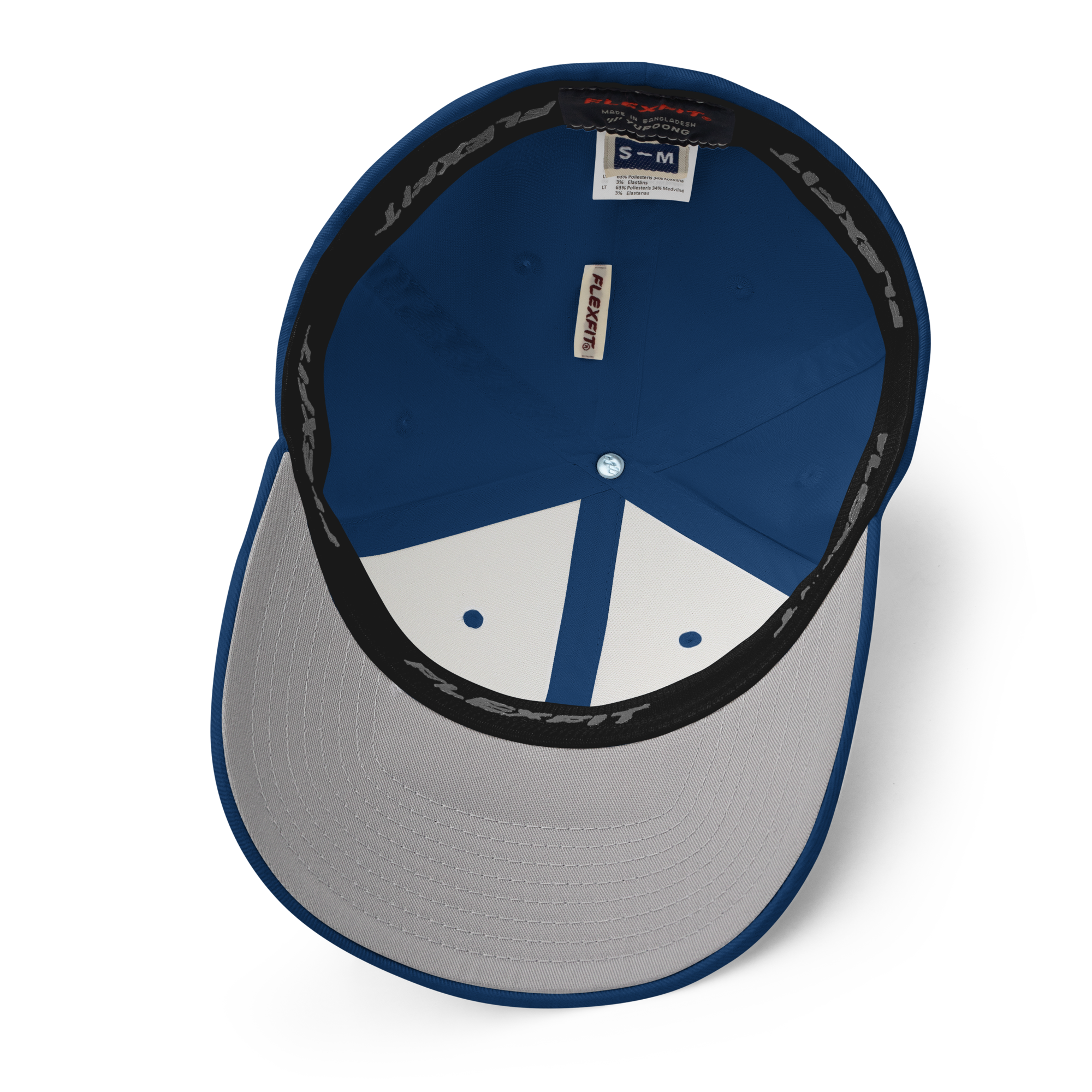 BBQ Pic Baseball Cap featuring a structured design, elastic stretch band, and silver undervisor, perfect for outdoor events.