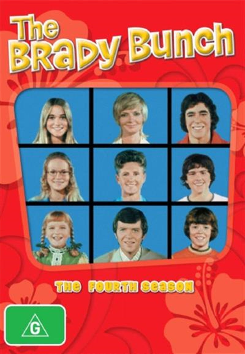 Brady Bunch Season 04 DVD cover featuring the iconic Brady family.